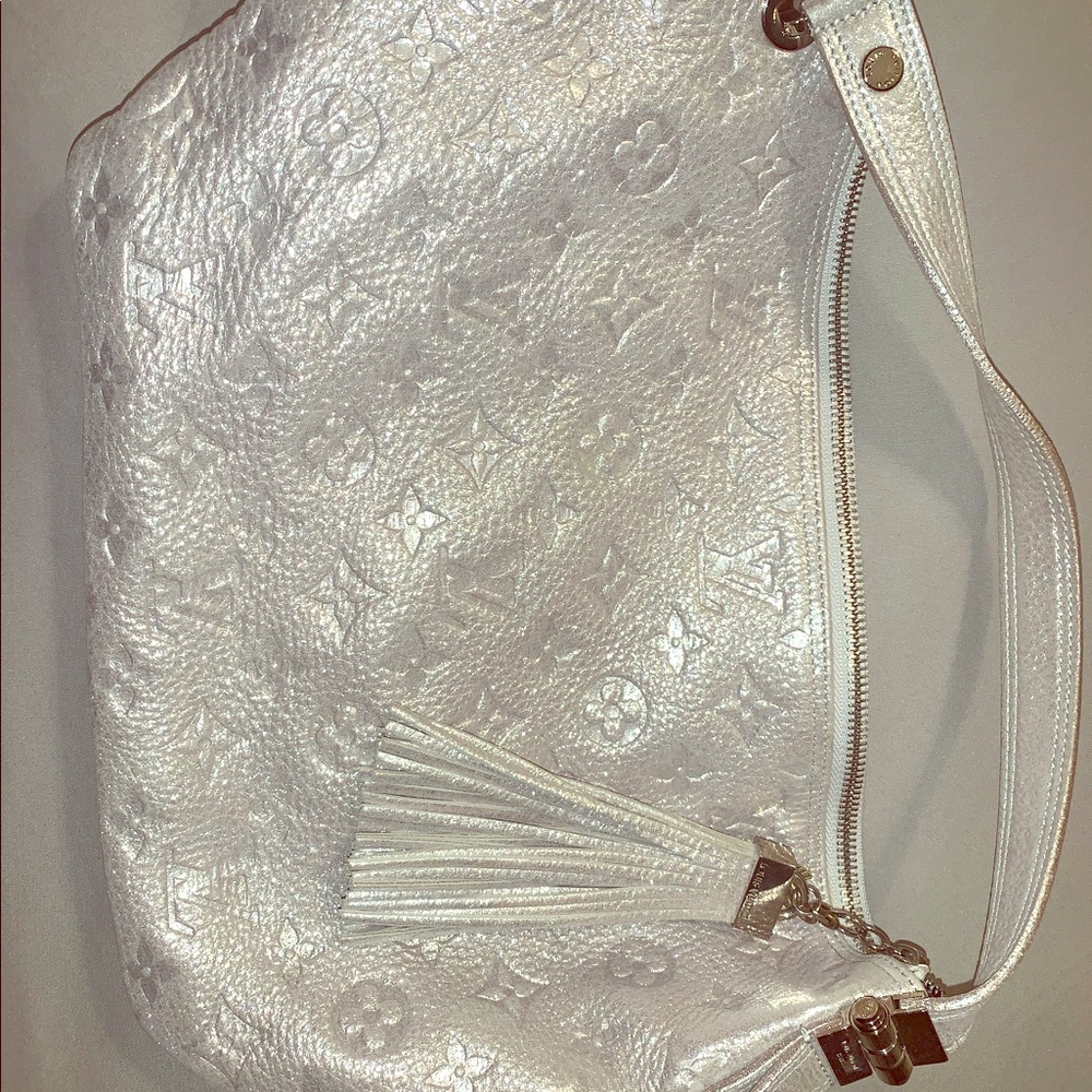 Louis Vuitton Monogram Shimmer Halo Silver